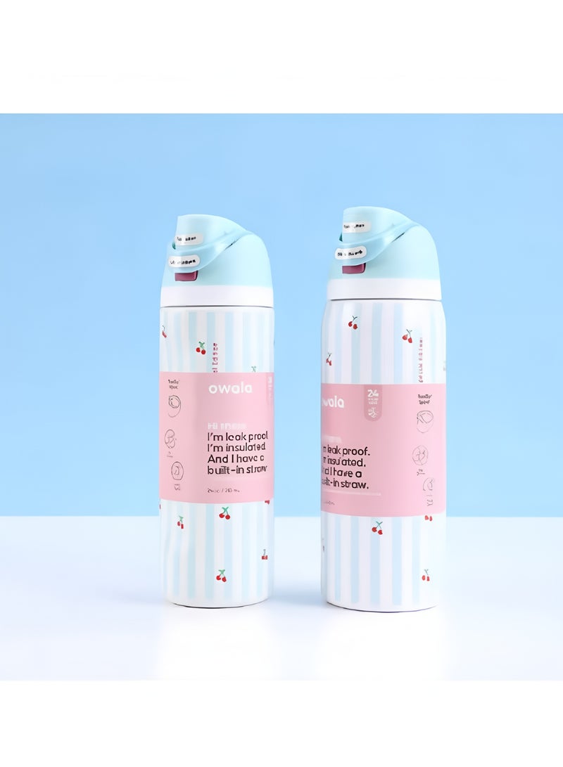 Owala （32OZ）Freesip Insulated Stainless Steel Water Bottle With Straw For Sports And Travel, Bpa-Free, LIMITED EDITION Birthday Bash - Image 2